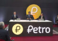 Venezuela President Nicolas Maduro launching the Petro cryptocurrency
