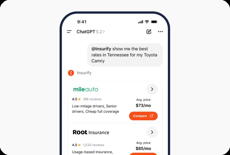 Insurify's insurance app ChatGPT